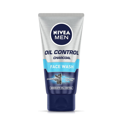 Nivea Face Wash Men Oil Control Charcoal 